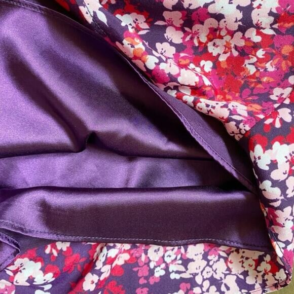 Express Pink floral Sleeveless Summer dress w/ tie belt - XS - Picture 6 of 13